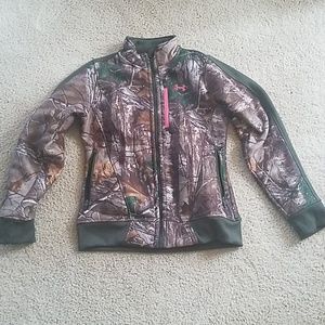 Under Armour camoflage heavy cold gear fleece